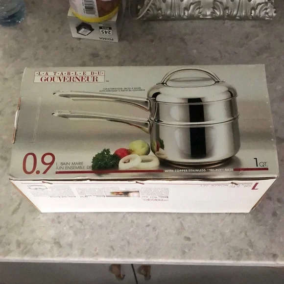 - Governor’s Table 3 -PC double boiler set - Picture 1 of 2